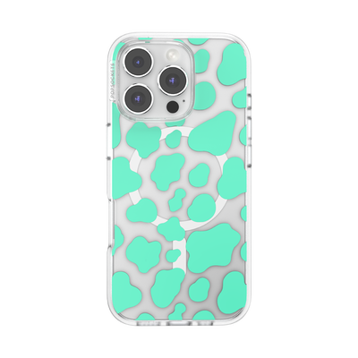 Turquoise Cow Cow — iPhone 16 Pro MagSafe Case